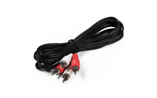 Cinch-Verbindung 2,5 Meter stereo, Stecker-Stecker