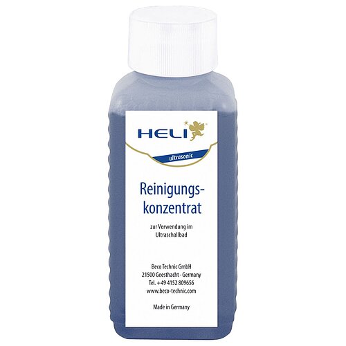 Heli - Reinigungskonzentrat für Schmuck im Ultraschallgerät 4 x 100ml