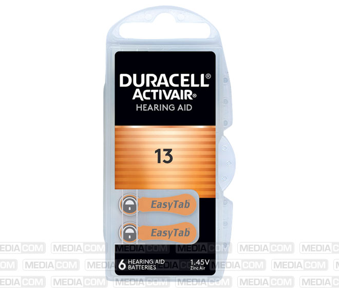 Batterie Zinc Air, 13, 1.45V