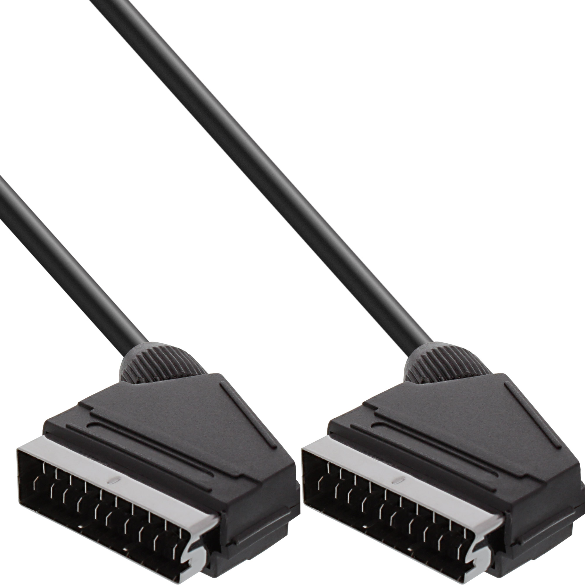 3m - Inline® Scart Anschlusskabel, Stecker / Stecker