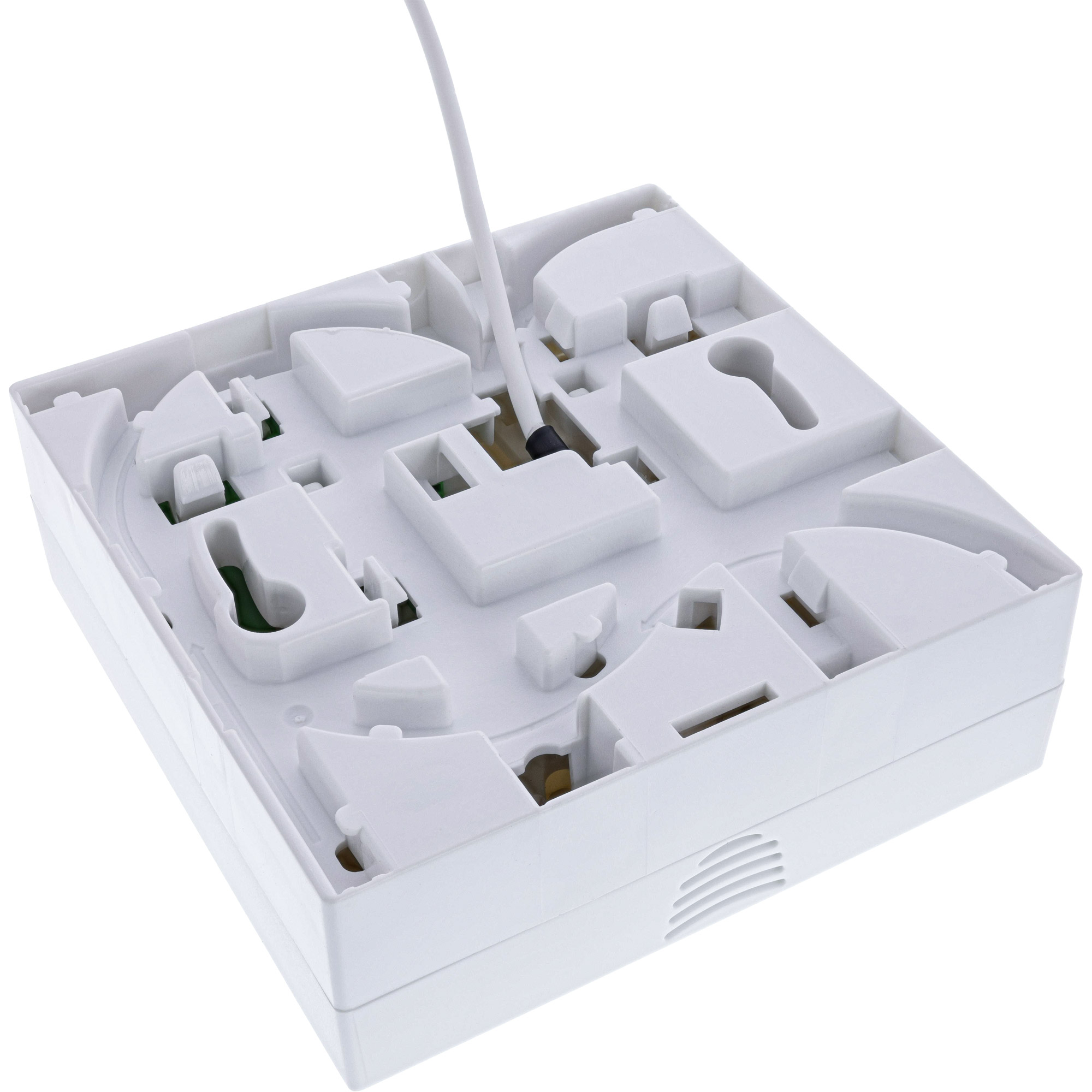 InLine® FTTH Verlängerungsbox vorkonfektioniert 4x LC/APC 9/125µm 10m