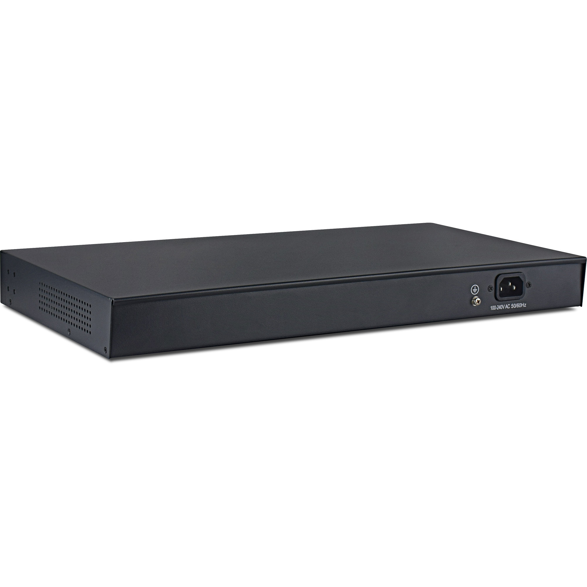 Inline® PoE++ Gigabit Netzwerk Switch 16 Port, 1Gb/s, 2xSFP,19"1HE(inkl. Winkel)
