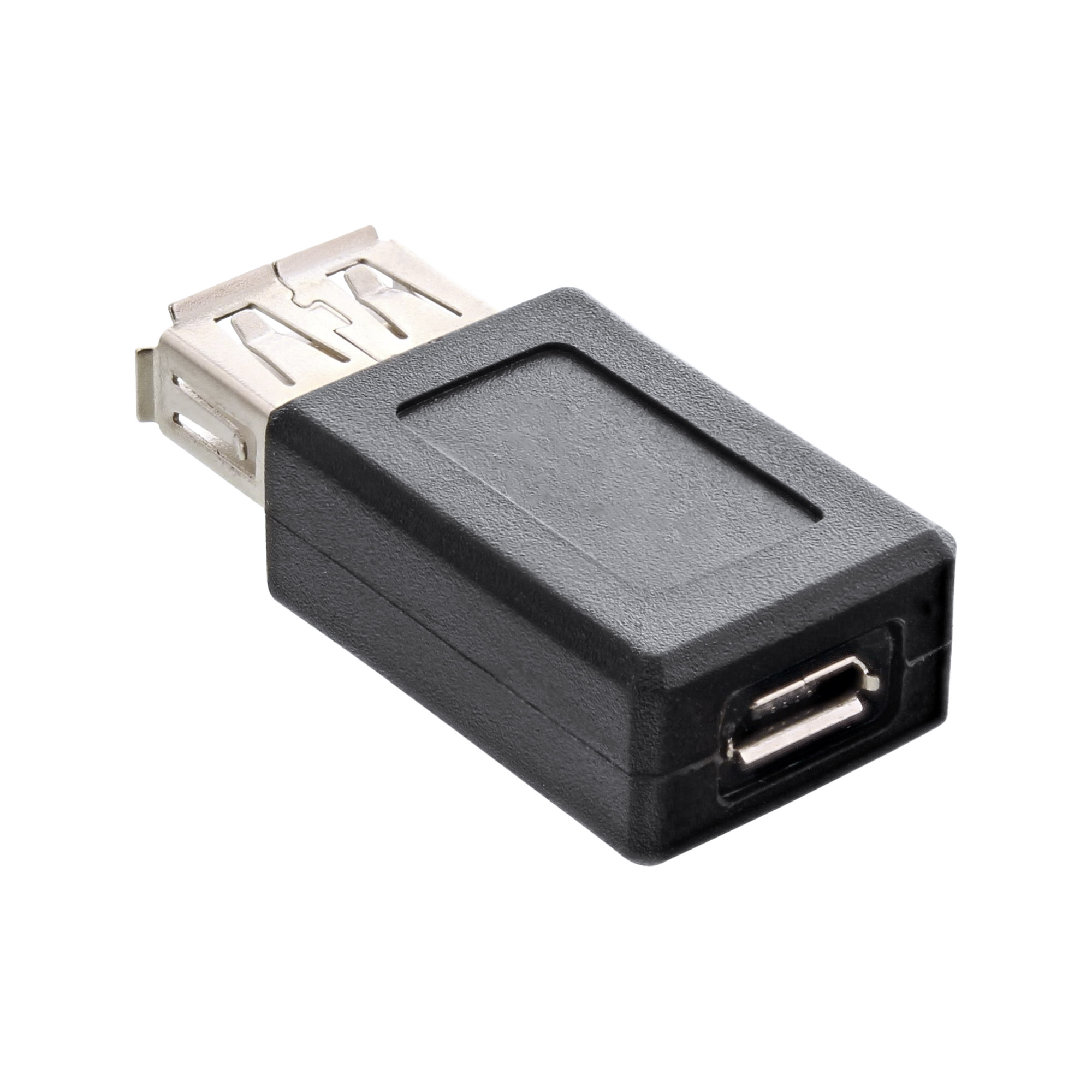 Inline® Micro-USB Adapter, USB A Buchse an Micro-USB B Buchse