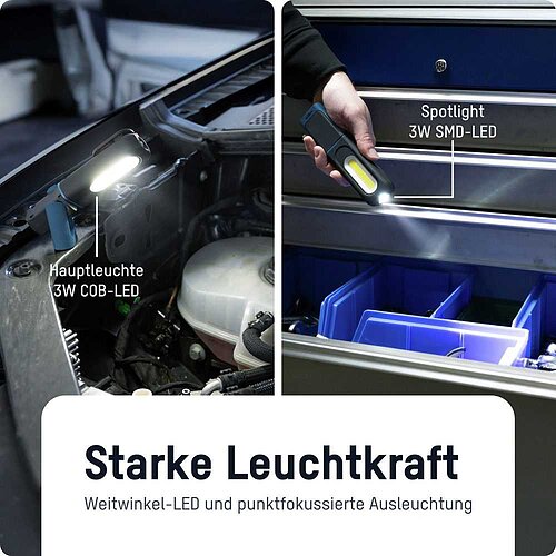Ansmann Arbeitsleuchte WL350R wiederaufladbar 1600-0706