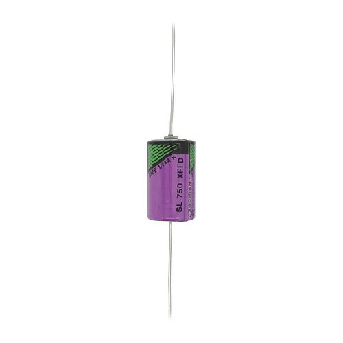 Tadiran Lithium SL-750/P 1/2AA 3,6V mit axialen Drähten Tadiran Lithium SL-750/P 1/2AA 3,6V mit axialen Drähten