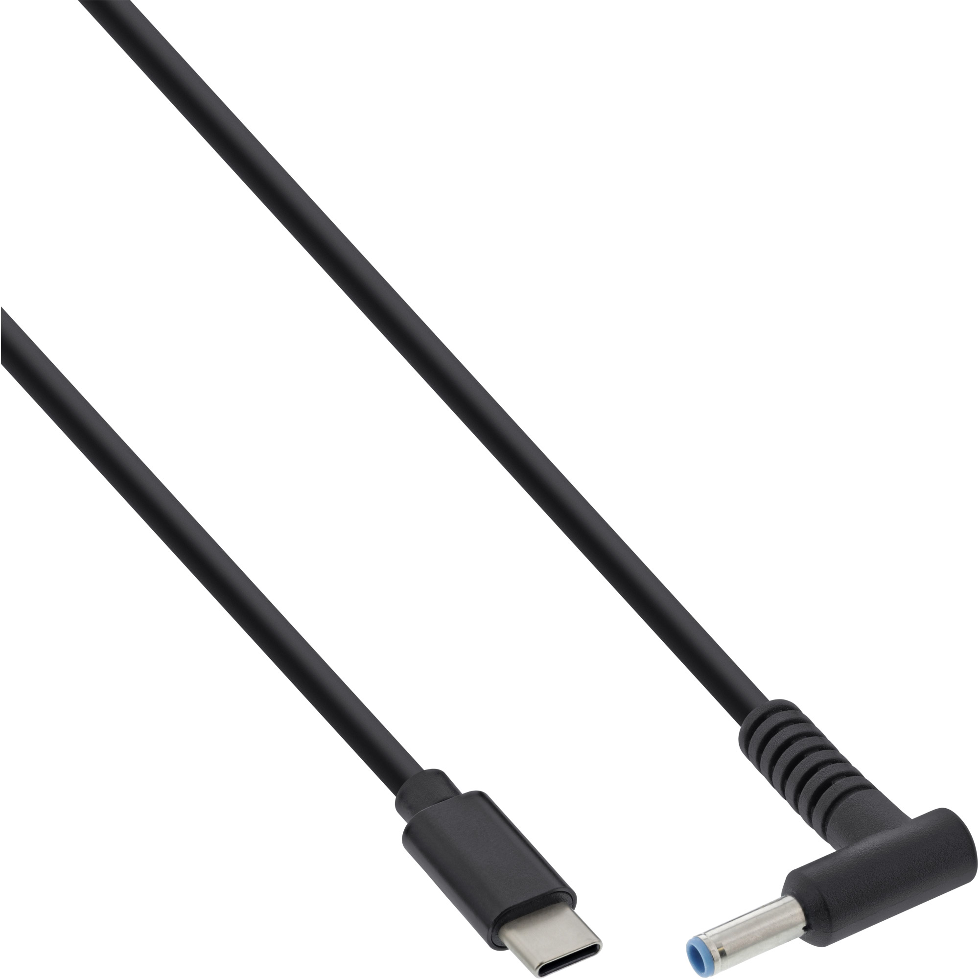 Inline® USB-C zu HP Notebook (rund/klein) Ladekabel, 2m