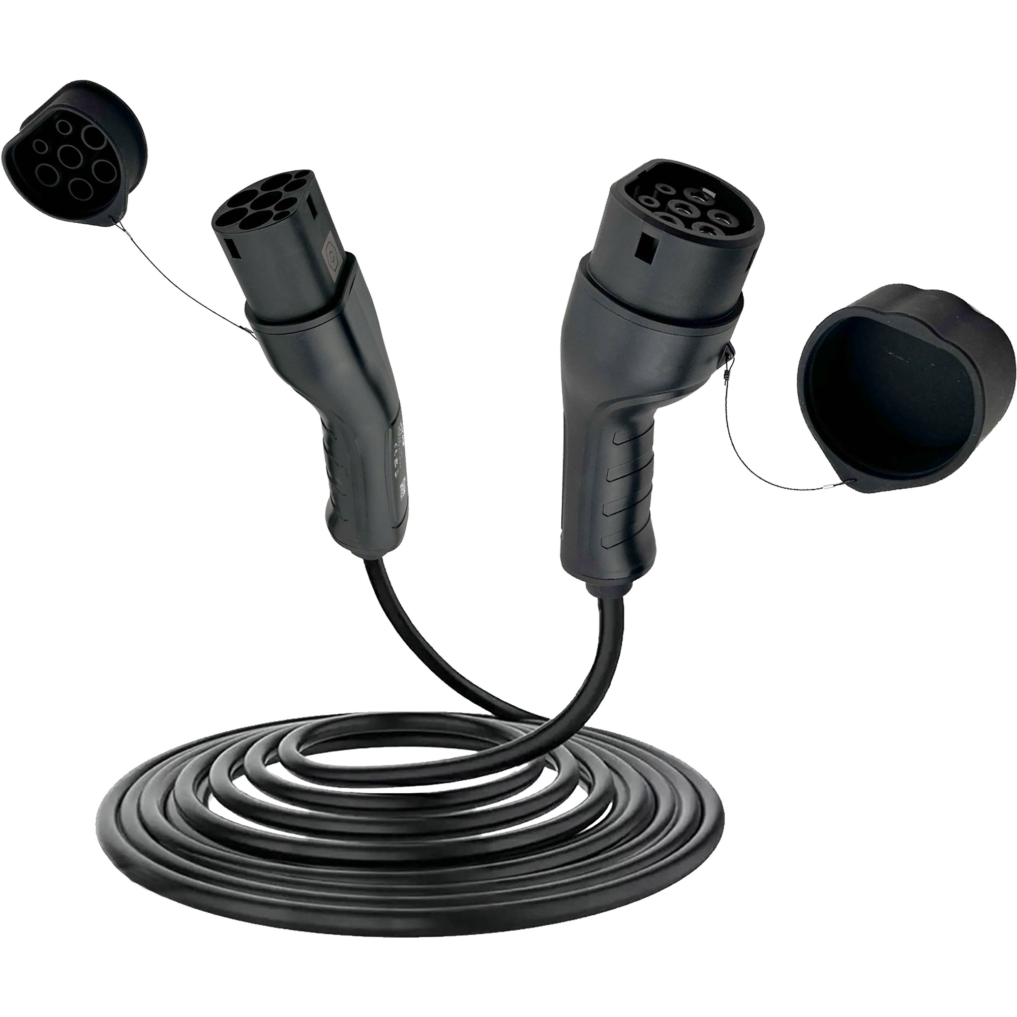 Inline® EV Autoladekabel 11kW Typ2, 3-phasig, 7,5m Inline® EV Autoladekabel 11kW Typ2, 3-phasig, 7,5m