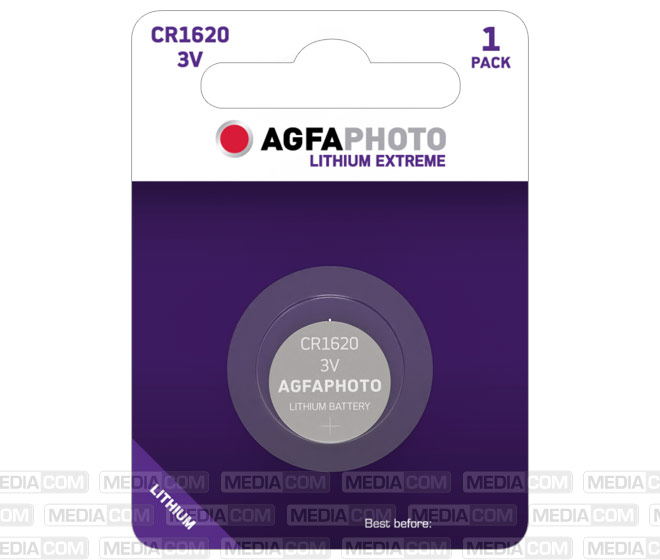 Batterie Lithium, Knopfzelle, CR1620, 3V Batterie Lithium, Knopfzelle, CR1620, 3V