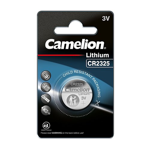 Camelion CR2325 Lithium Knopfzelle 3V Batterie 1er Verpackung Camelion CR2325 Lithium Knopfzelle 3V Batterie 1er Verpackung