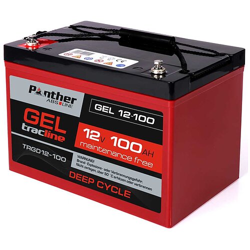 Panther tracline Gel Deep Cycle 12V 100Ah Panther tracline Gel Deep Cycle 12V 100Ah