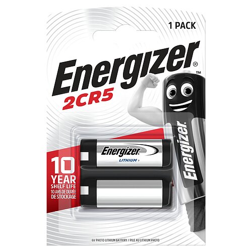 Energizer Lithium 6V 2CR5 Batterie - 1er Verpackung