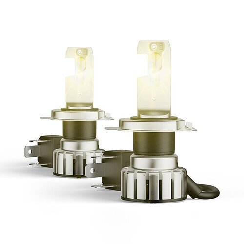 OSRAM NIGHT BREAKER® LED VINTAGE H4 + R2 3000K 2 Stück