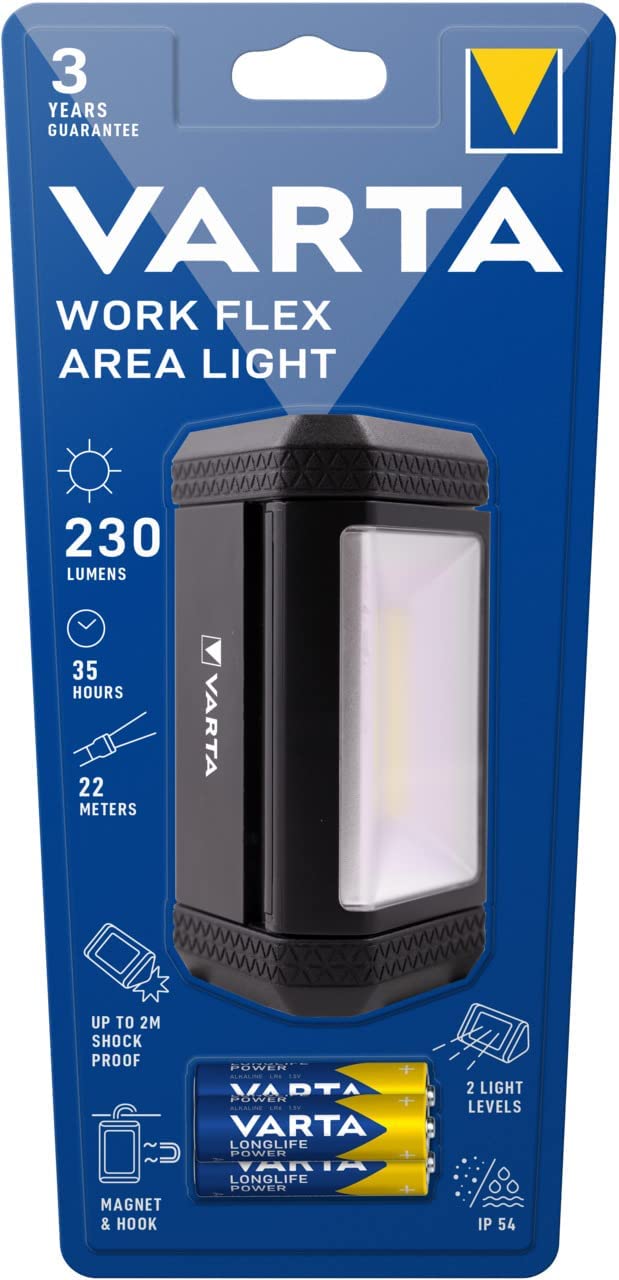 Varta Wokr Flex Area Light 17648 - inkl. Batterie