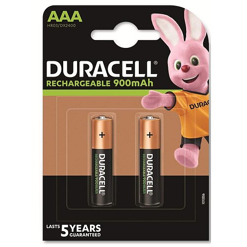 2x Duracell NiMH AAA Micro 900mAh HR03 Akku 2x Duracell NiMH AAA Micro 900mAh HR03 Akku