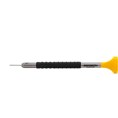 Bergeon - Uhrmacher Schraubendreher 6899-080 Schlitz 0,8mm Gelb