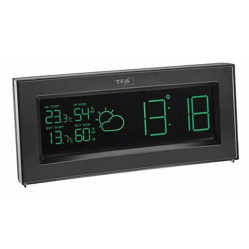 Coloris Funk-Wetterstation mit Color Sharp Farbwechsel-Display 35.1147.01IT