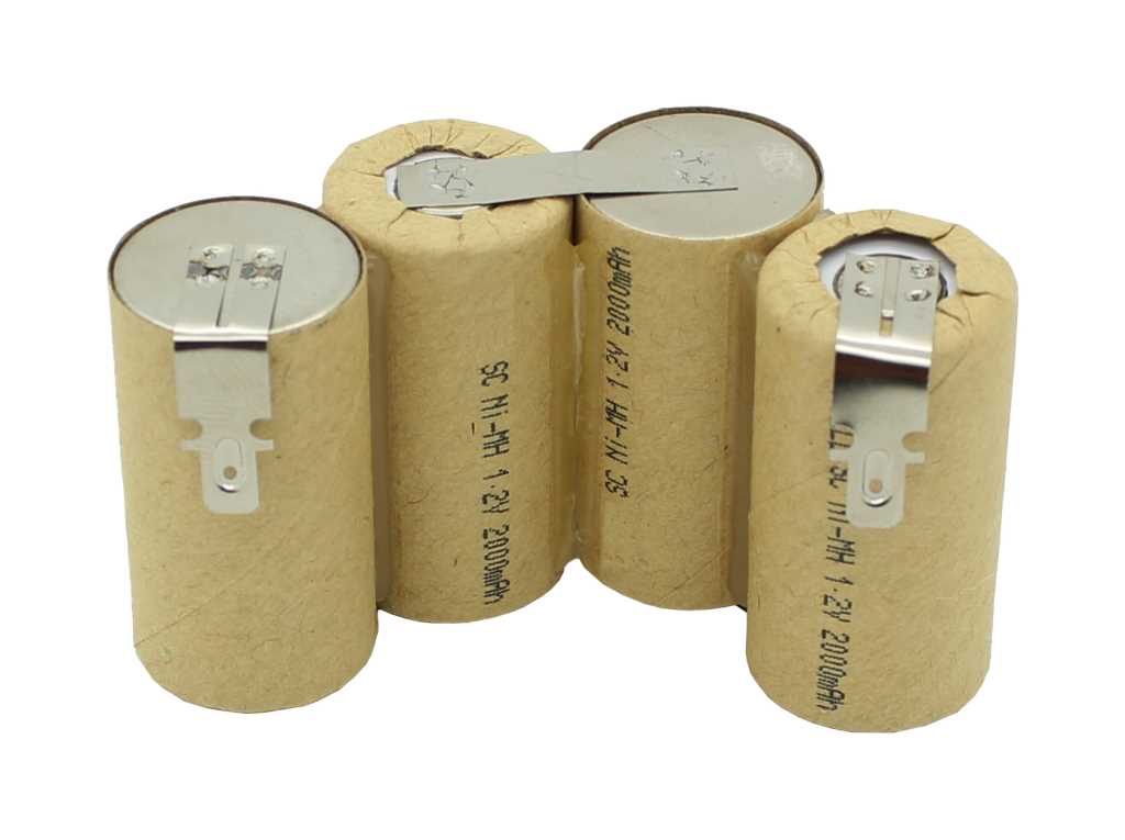 Reinigungsgeräteakku NiMH 4,8V 2000mAh passend für AEG