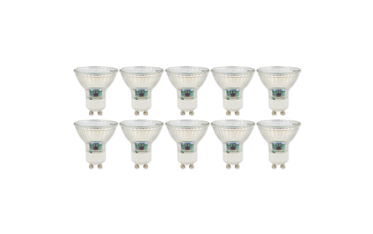 LED-Strahler McShine ''SP50-10'', GU10, 5W, 400 lm, warmweiß, 10er-Pack LED-Strahler McShine ''SP50-10'', GU10, 5W, 400 lm, warmweiß, 10er-Pack