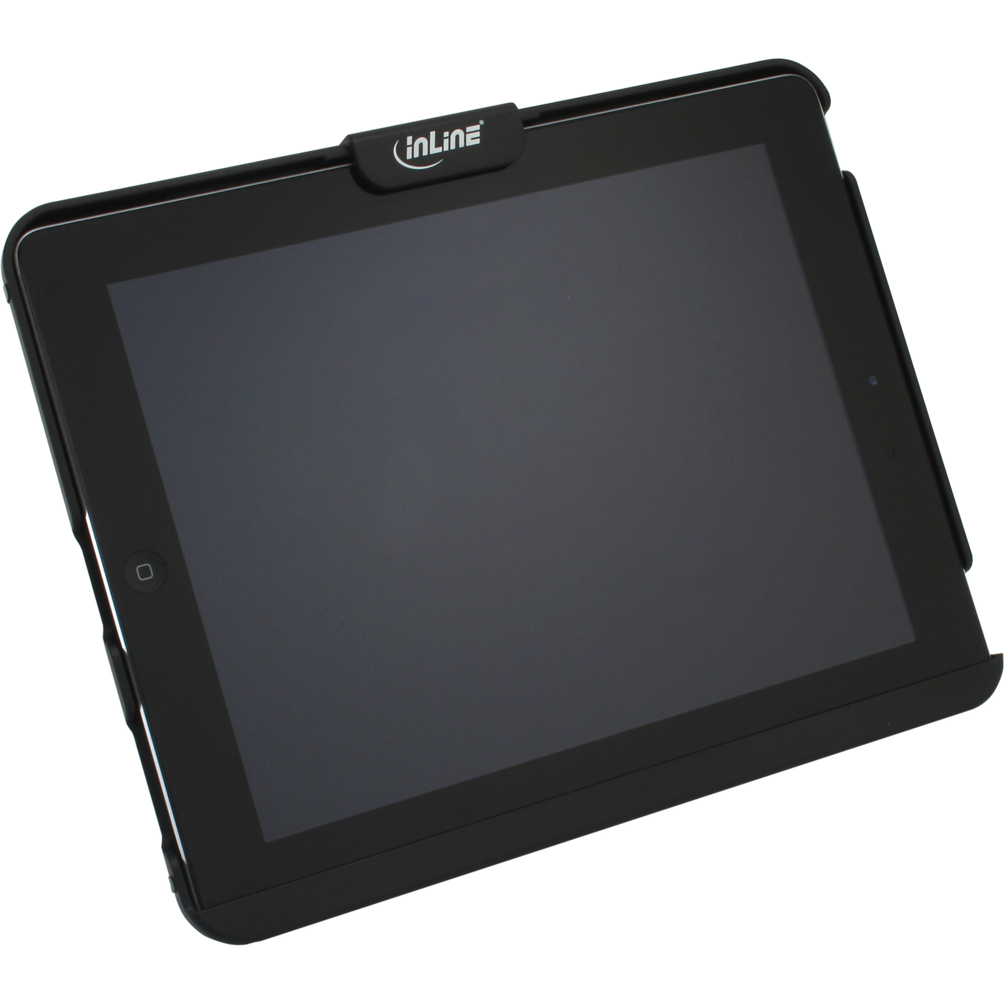 Inline® iPad Halter/Case mit Sicherheitsschloss, mit schlüssel, 4,4mm x 2m