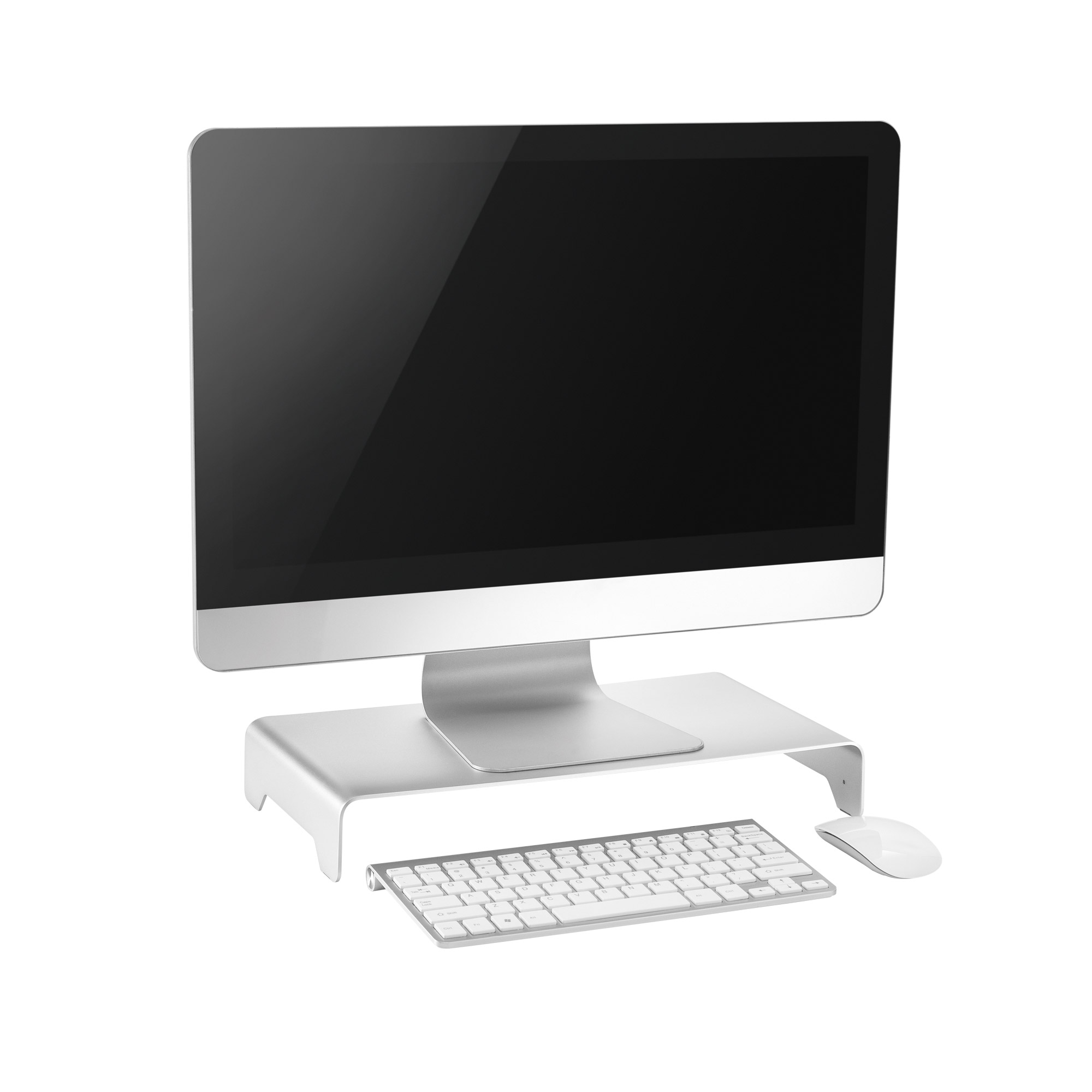 Inline® Monitor Podest Aluminium 63mm, max. 10kg