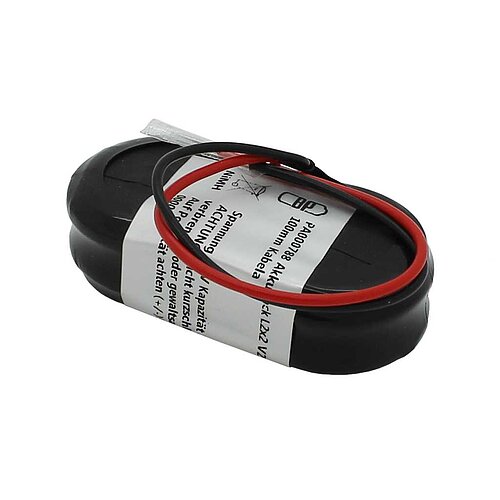 Akkupack NiMH 4,8V 250mAh L2x2 V250H mit 100mm Kabel Akkupack NiMH 4,8V 250mAh L2x2 V250H mit 100mm Kabel