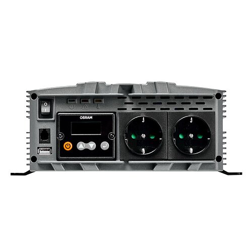 POWERinvert PRO Pure Sine Wave Inverter 24V DC 2000W 1 St. OSRAM