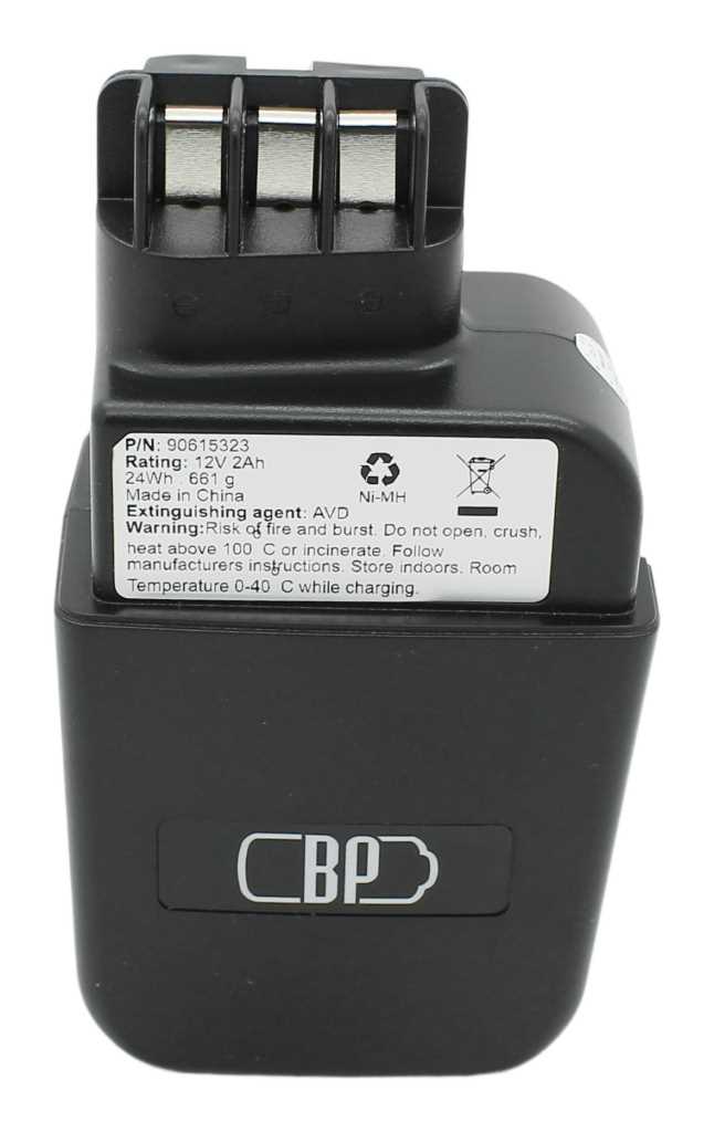 Werkzeugakku NiMH 12V 2,0Ah ersetzt Metabo 6.31179.00 Werkzeugakku NiMH 12V 2,0Ah ersetzt Metabo 6.31179.00