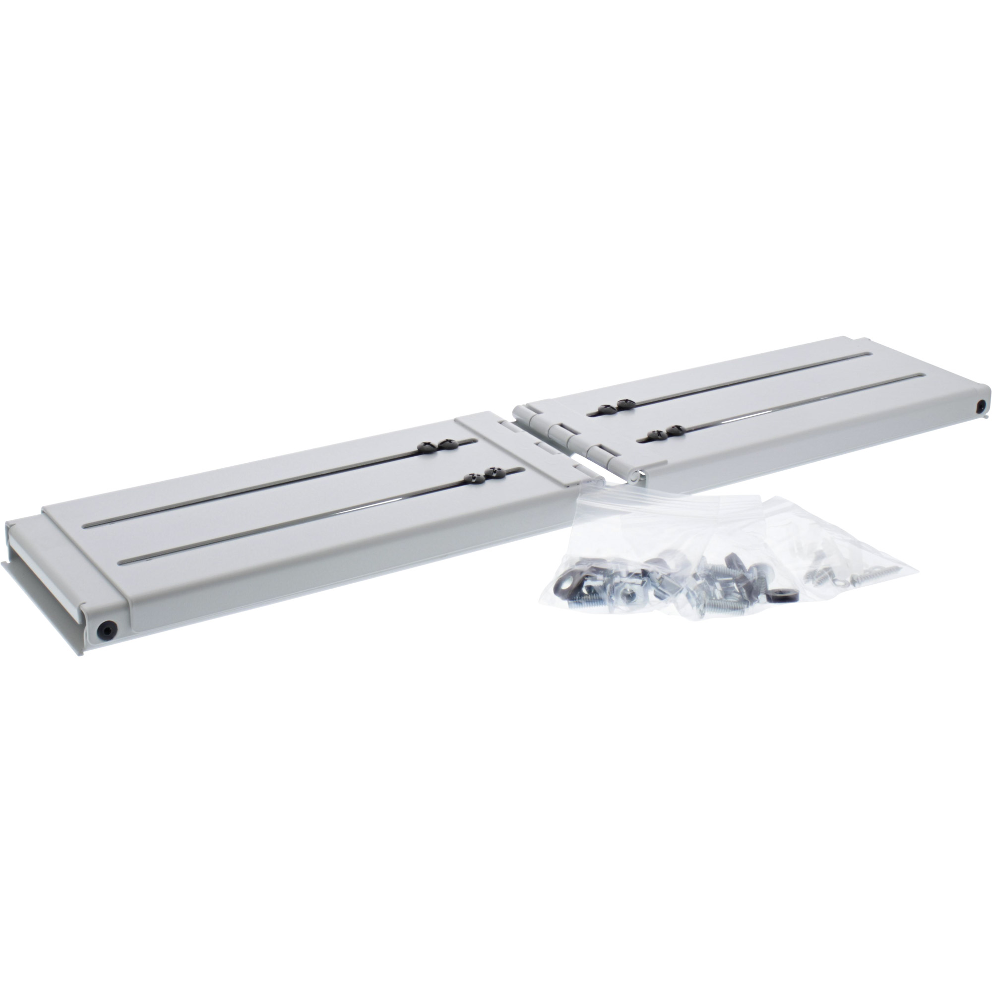 Inline® 19" Rack zur Wandmontage, 2HE, 24-40cm Tiefe, grau