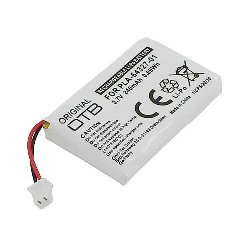 Headsetakku LiPoly 3,7V 240mAh ersetzt Plantronics CS50 Headsetakku LiPoly 3,7V 240mAh ersetzt Plantronics CS50