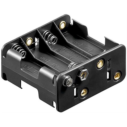 Batteriehalter für 8x Mignon mit Druckknopf Batteriehalter für 8x Mignon mit Druckknopf