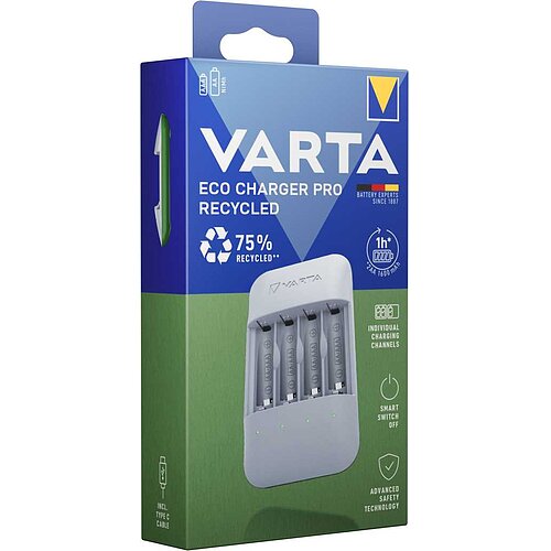 Varta 57683 101 111 Eco Charger Pro Recycled