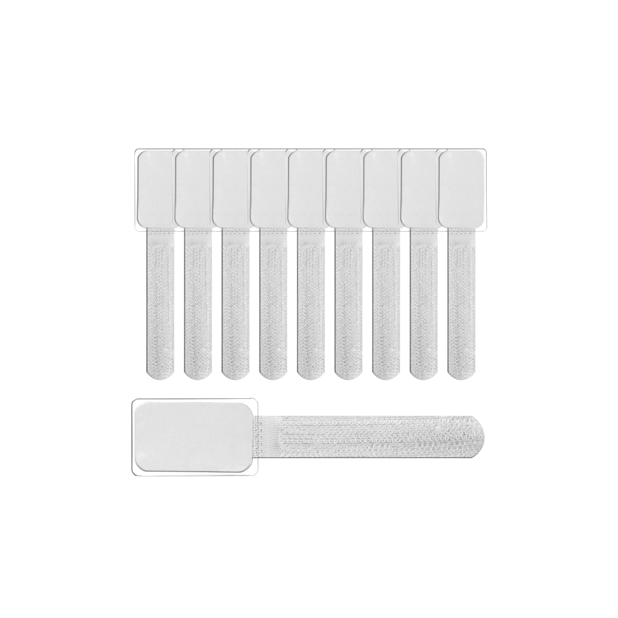 Label-The-Cable Mini, LTC 2520, 10er Set weiß Label-The-Cable Mini, LTC 2520, 10er Set weiß