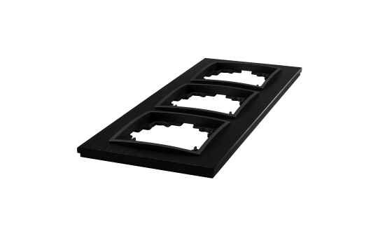 Rahmen McPower ''Flair'', 3-fach, schwarzes Aluminium