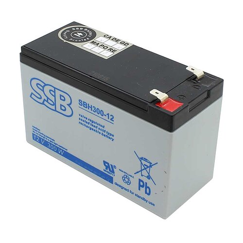 SSB SBH300-12 12V 9Ah 277W (10min) SSB SBH300-12 12V 9Ah 277W (10min)