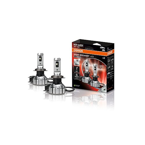 OSRAM H7 NIGHT BREAKER LED SMART +330% StVZO-Konforme LED 2 Stück