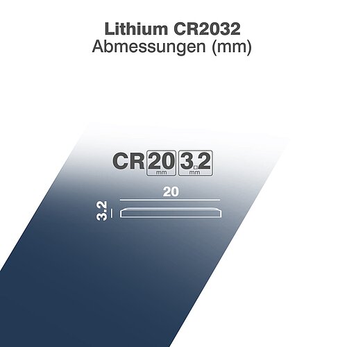 Camelion CR2032 Lithium Knopfzelle 3V - 1 Batterie