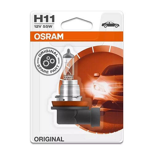 OSRAM H11 12V 55W PGJ19-2 1st. Blister