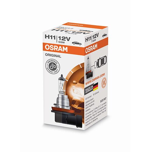 OSRAM H11 12V 55W PGJ19-2 1 St. Original Spare Part