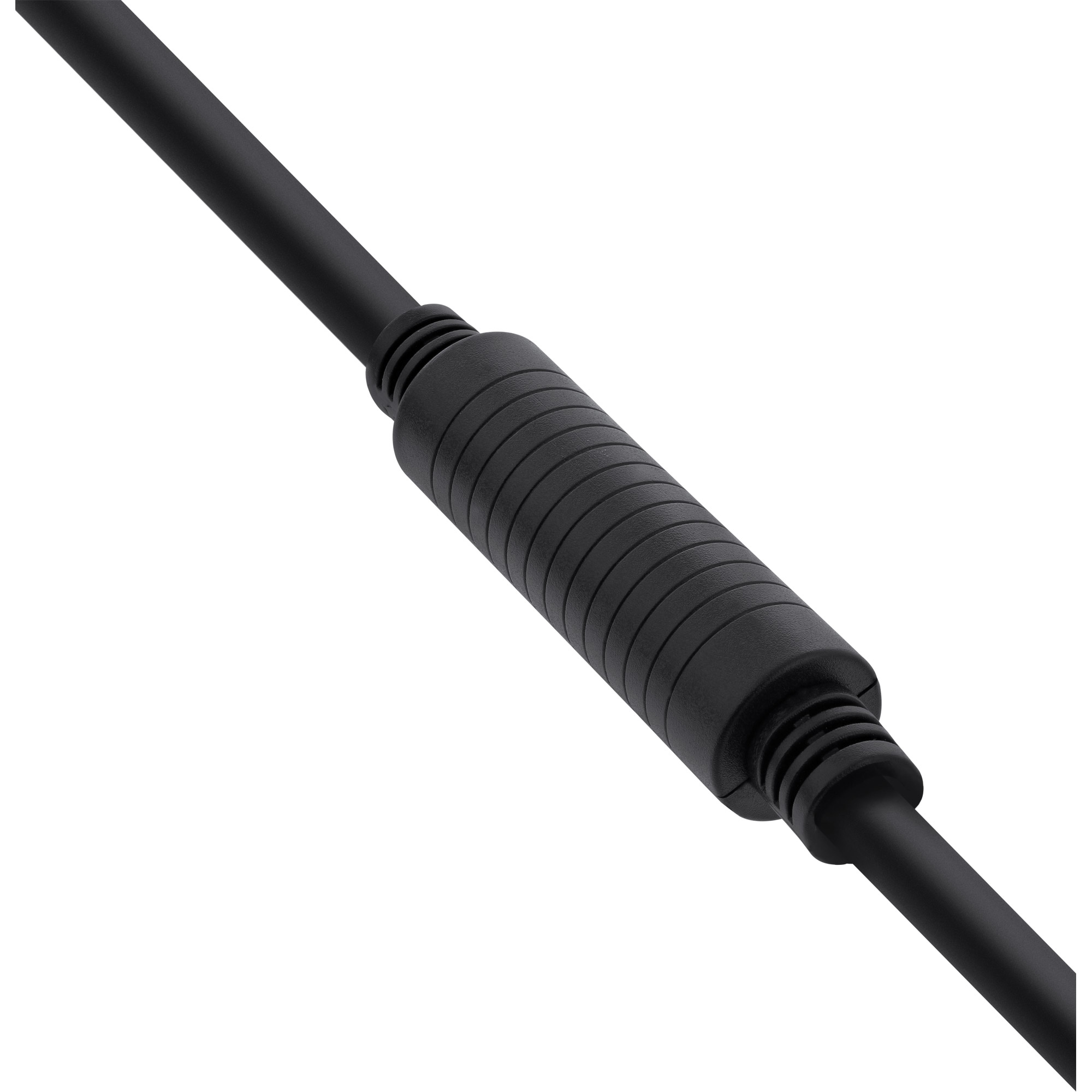 Inline® HDMI-High Speed Kabel mit Ethernet, ST / ST, aktiv, schwarz / gold, 30m