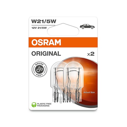 W21/5W 12V 21/5 W W3x16q 2st. Blister OSRAM
