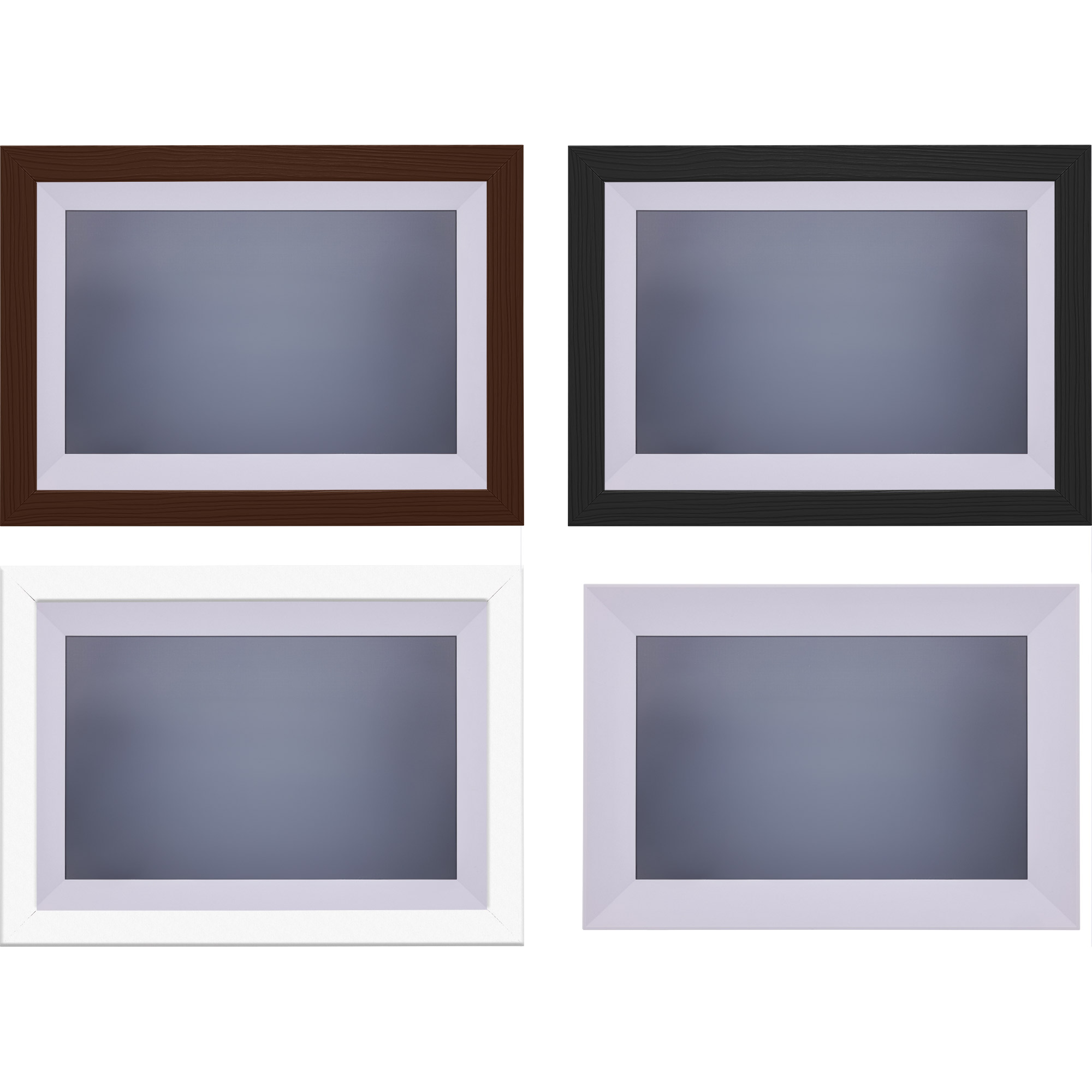 InLine® WiFi-Bilderrahmen WiFRAME 2, 10,1 1920x1200 16:10 IPS Touch, Frameo APP