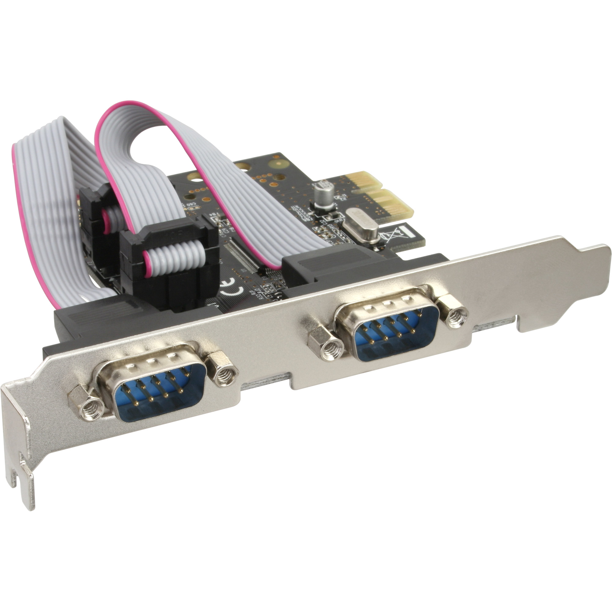 Inline® Schnittstellenkarte, 2x Seriell 9-pol, PCIe (PCI-Express)