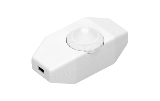 Schnur-Zwischendimmer weiß, stufenlos, 80W