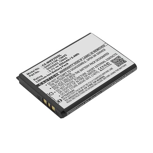 Handyakku LiIon 3,7V 650mAh ersetzt Motorola SNN1218K