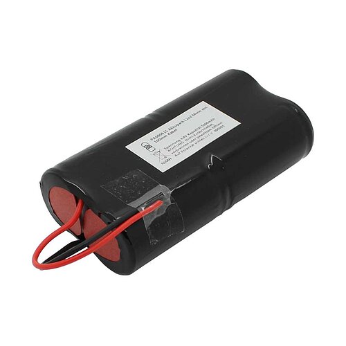Akkupack NiMH 4,8V 5000mAh L2x2 Mono D mit 100mm Kabel Akkupack NiMH 4,8V 5000mAh L2x2 Mono D mit 100mm Kabel