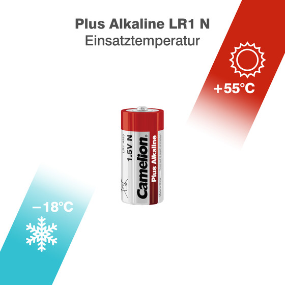10x Camelion LR1 Lady N Alkaline 1.5V Batterie 