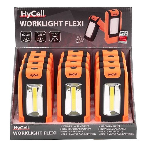 HyCell COB LED Worklight Flexi 1600-0127