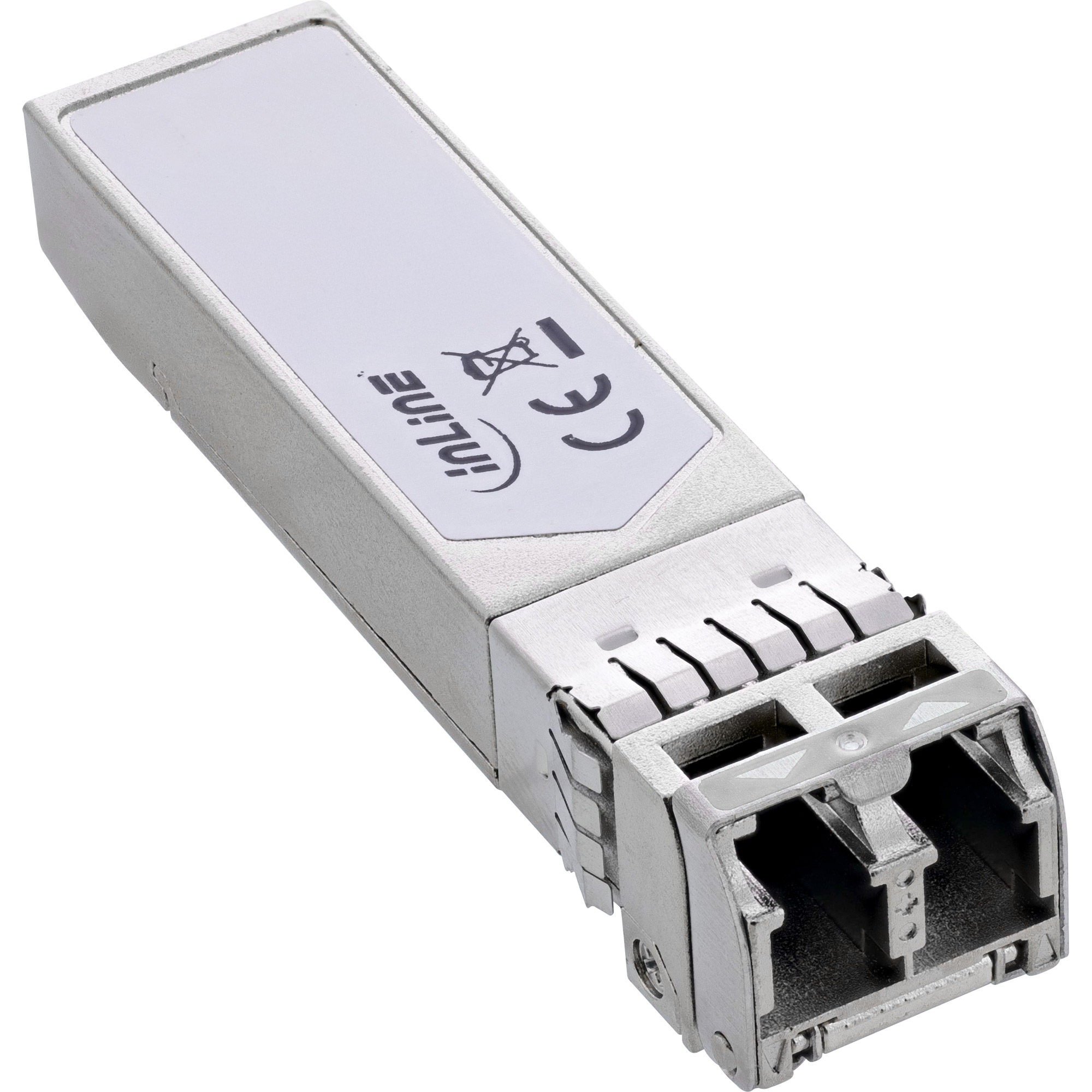 InLine® SFP+ Modul LWL EW 1550nm Singlemode mit LC Buchsen, 80km, 10Gb/s InLine® SFP+ Modul LWL EW 1550nm Singlemode mit LC Buchsen, 80km, 10Gb/s