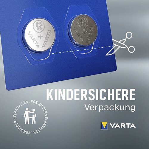 10x Varta CR2032 Lithium Knopfzelle 3V Batterie