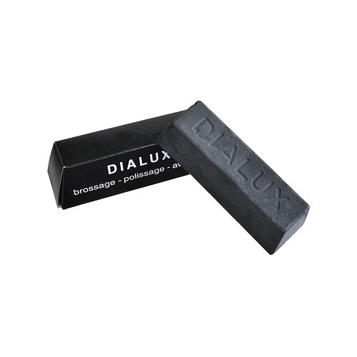 Dialux Polierpaste Schwarz noir ca.100g Pastenriegel - für Silber Dialux Polierpaste Schwarz noir ca.100g Pastenriegel - für Silber